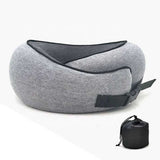 Memory Foam Neck Pillow With Pillowcase - Yorkn Inc✅