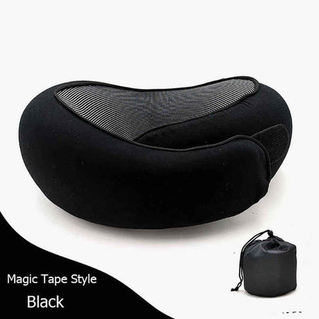 Memory Foam Neck Pillow With Pillowcase - Yorkn Inc✅