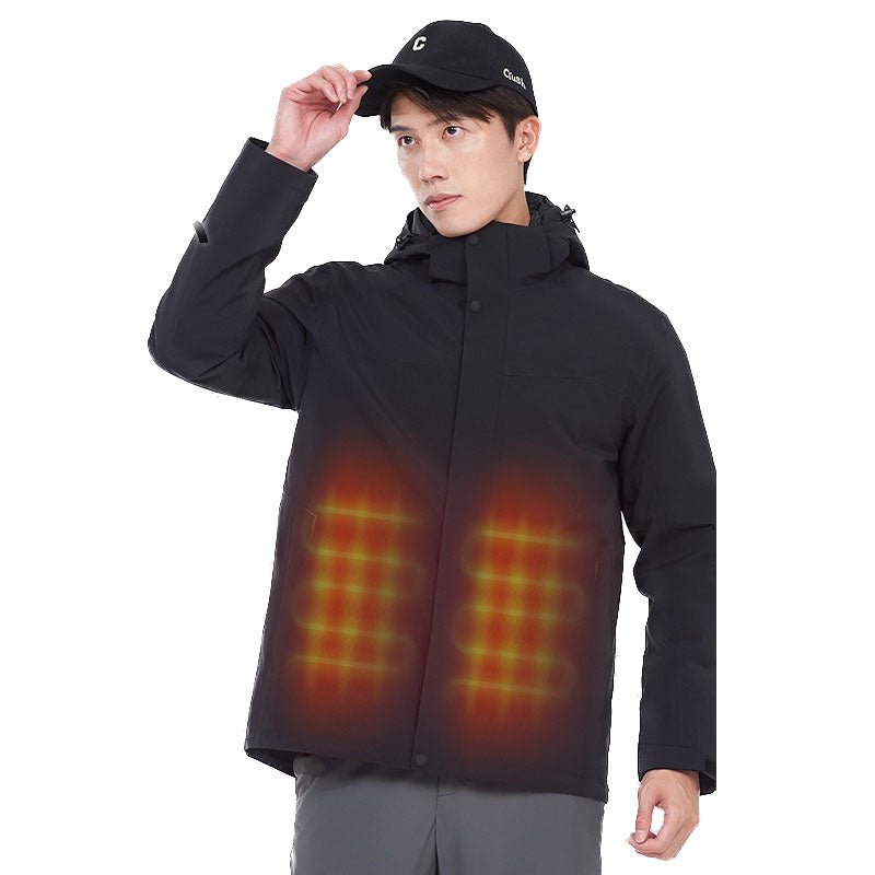 Men Heated Jacket With Fleece Liner - Yorkn Inc✅