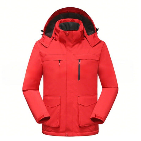 Men Intelligent Heating Three Zone Hard Shell Jacket - Yorkn Inc✅
