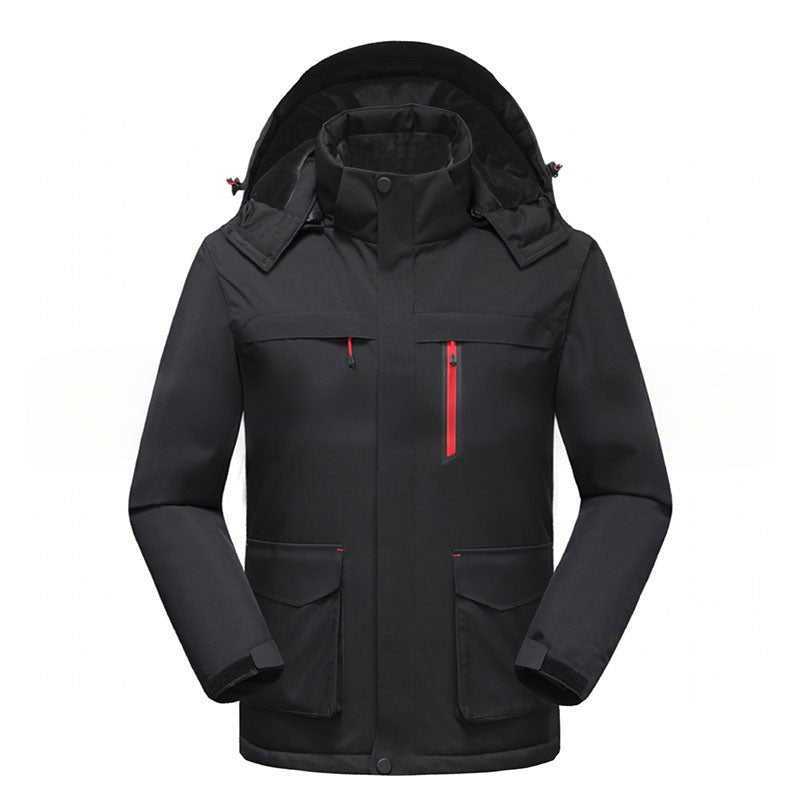 Men Intelligent Heating Three Zone Hard Shell Jacket - Yorkn Inc✅