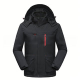Men Intelligent Heating Three Zone Hard Shell Jacket - Yorkn Inc✅