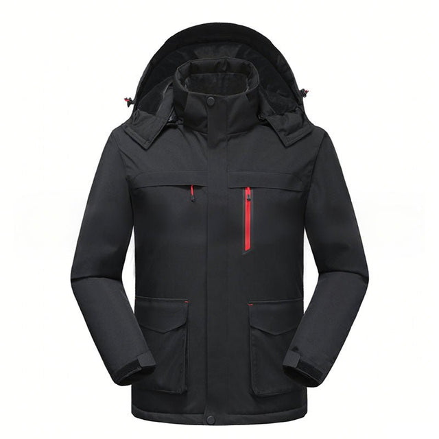 Men Intelligent Heating Three Zone Hard Shell Jacket - Yorkn Inc✅