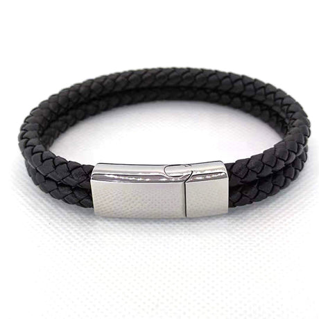 Men's Leather Bracelet - Yorkn Inc✅