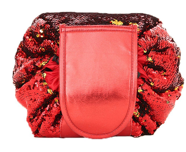 Mermaid Sequin Drawstring Cosmetic Bag - Yorkn Inc✅