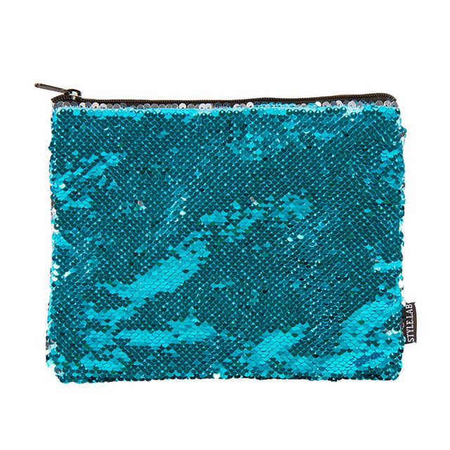 Mermaid Sequins Makeup Pouch - Yorkn Inc✅