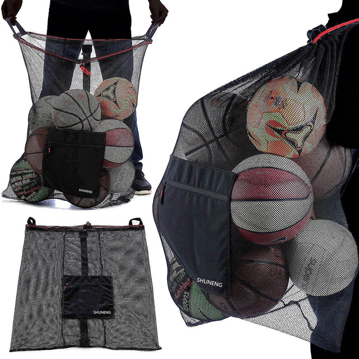 Mesh Bag For Soccer Balls - Yorkn Inc✅