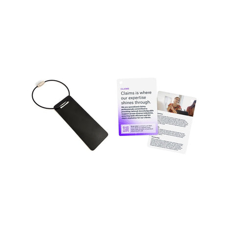 Metal Charm And Ring With Cards - Yorkn Inc✅