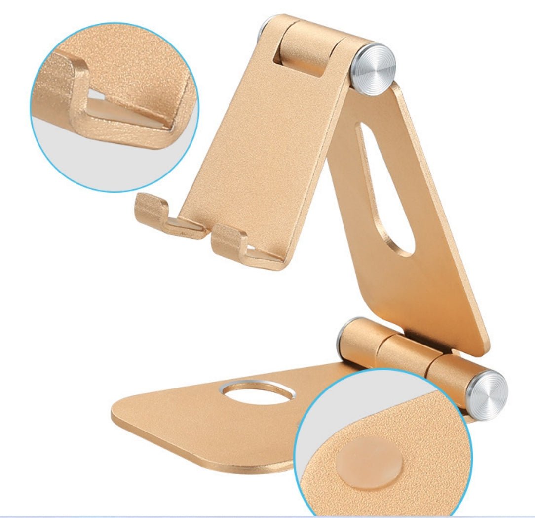Metal Folding Perforated Phone Holder - Yorkn Inc✅