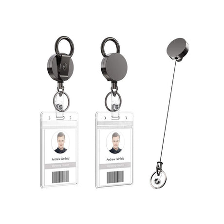 Metal Retractable Badge Holder - Yorkn Inc✅