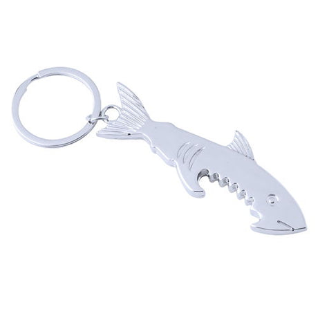 Metal Shark Bottle Opener Keychain - Yorkn Inc✅