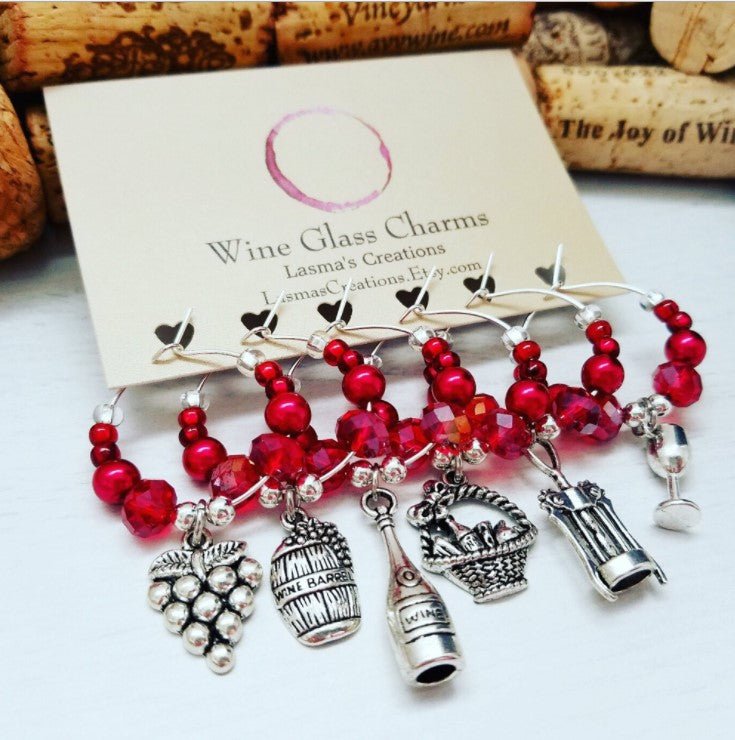 Metal Wine Charms - Yorkn Inc✅