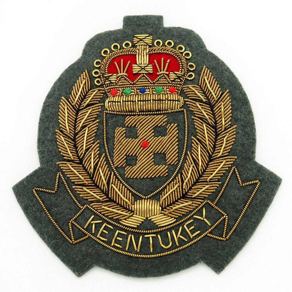 Metallic Thread Embroidered Patch - Yorkn Inc✅