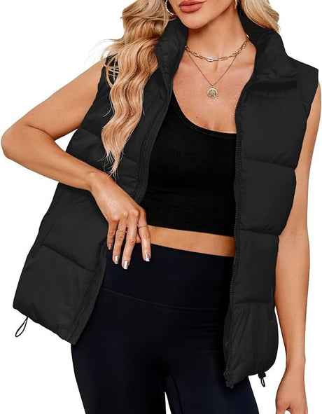 Mid - length Down Cotton Vest - Yorkn Inc✅