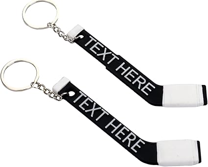 Mini Hockey Stick Keychain - Yorkn Inc✅
