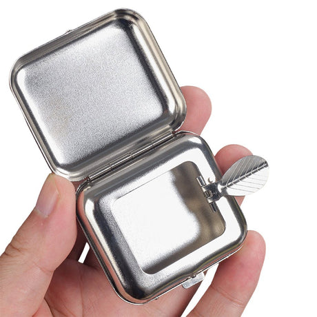 Mini Square Metal Ashtray - Yorkn Inc✅