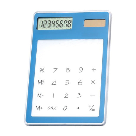 Mini Transparent Solar Calculator - Yorkn Inc✅