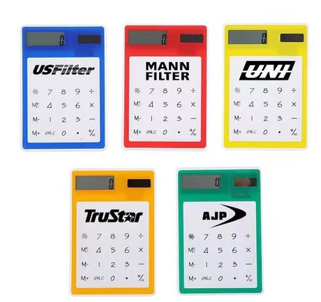 Mini Transparent Solar Calculator - Yorkn Inc✅