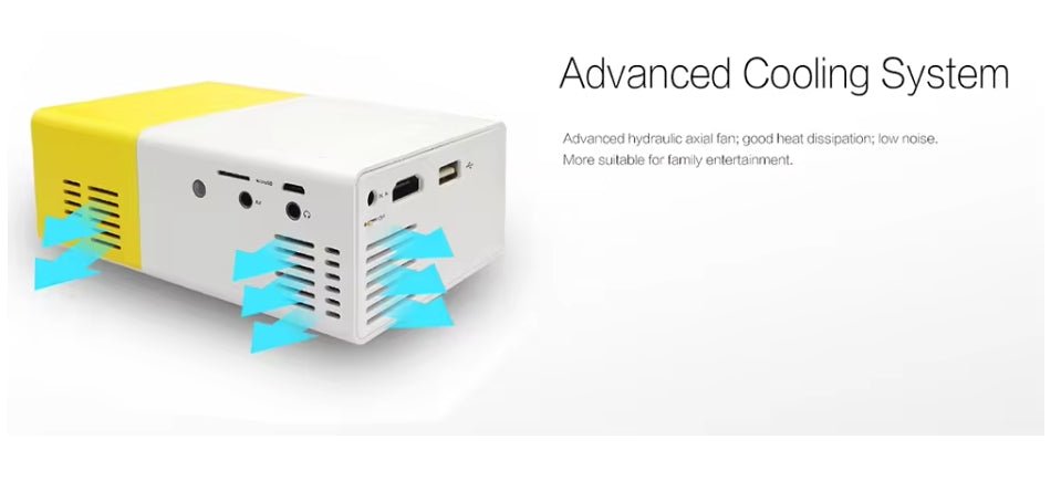 Mini Wired Projector - Yorkn Inc✅