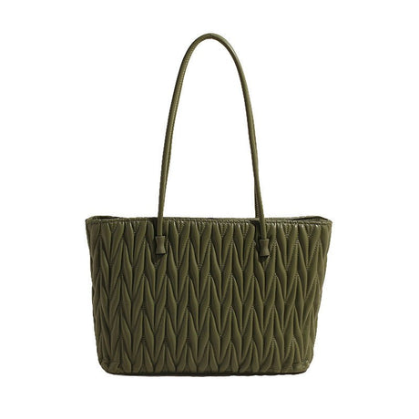 Minimally Pleated Tote Bag - Yorkn Inc✅