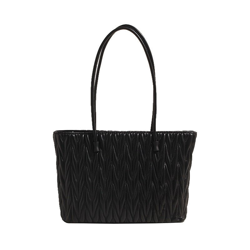 Minimally Pleated Tote Bag - Yorkn Inc✅