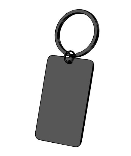 Mirror Stainless Steel Keychain - Yorkn Inc✅