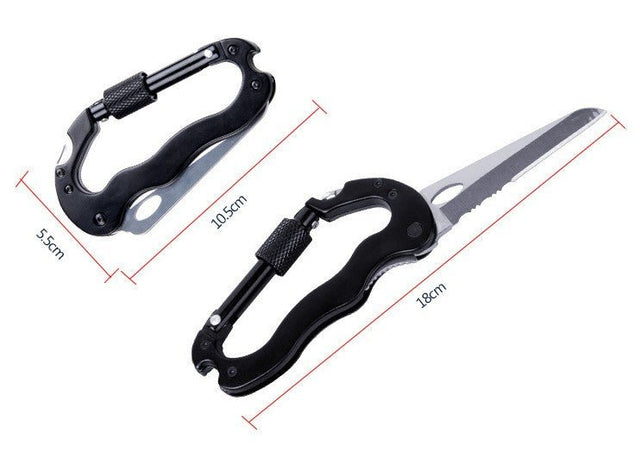Multi - functional Mountaineering Buckle - Yorkn Inc✅