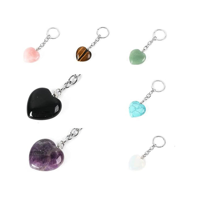 Natural Gemstone Keychain - Yorkn Inc✅