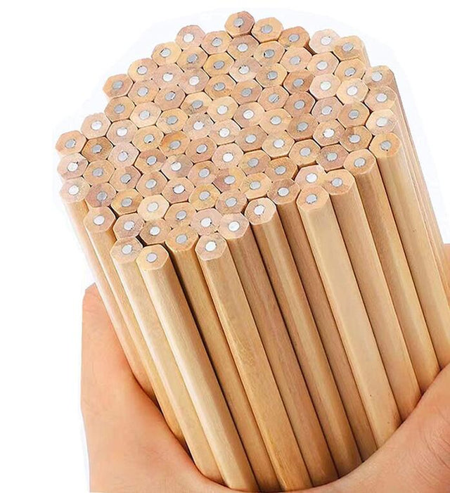 Natural Wood Unvarnished Craft Pencil - Yorkn Inc✅