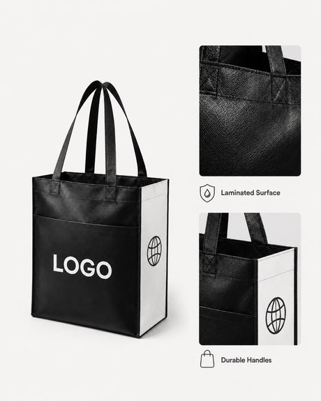 Non - woven Avenue Shopper Tote Bag - Yorkn Inc✅