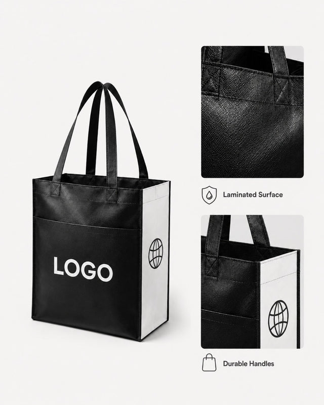Non - woven Avenue Shopper Tote Bag - Yorkn Inc✅