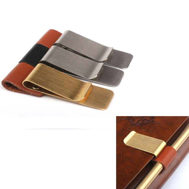 Notebook Leather Pen Holder Money Clip - Yorkn Inc✅