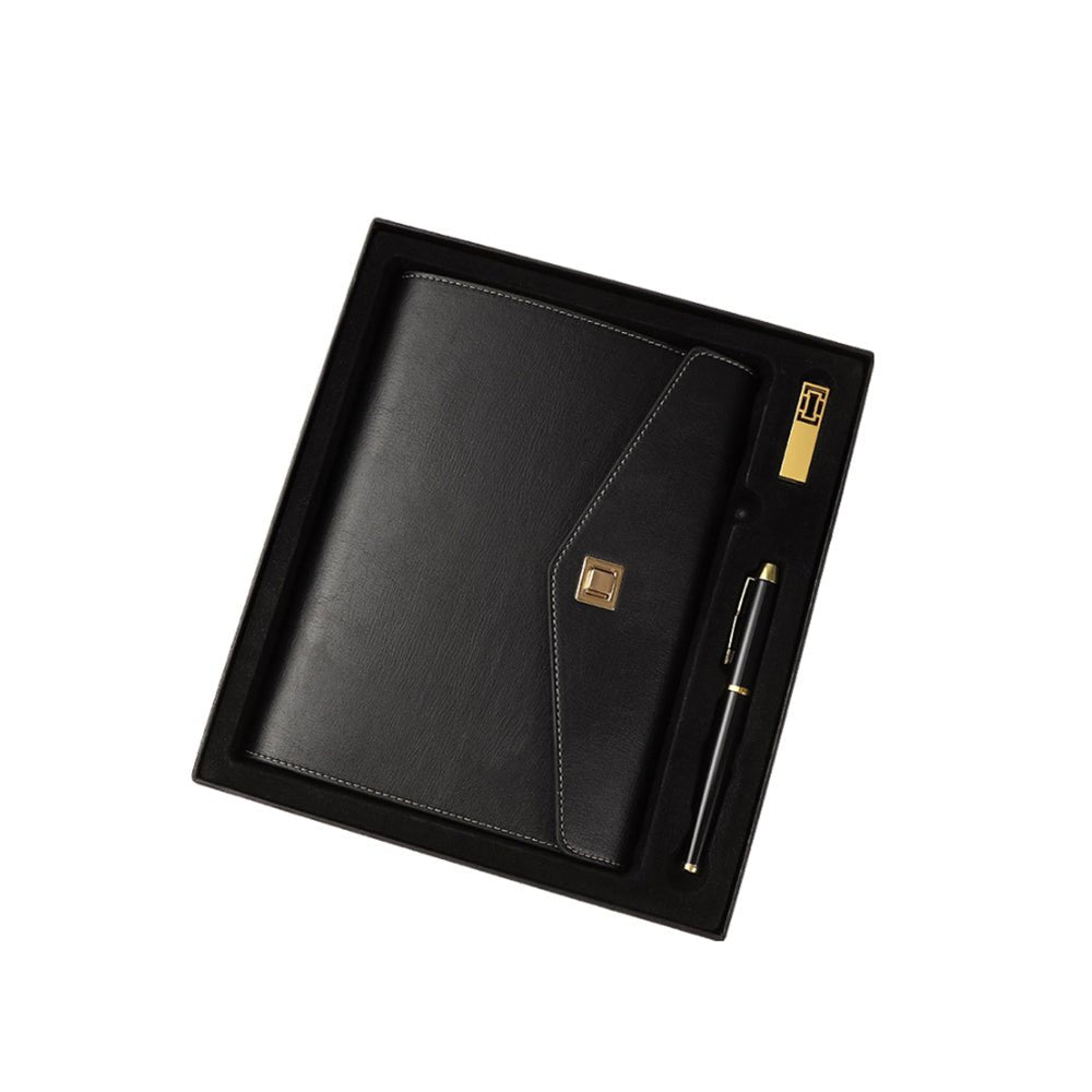 Notebook With Pen And Flash Drive - Yorkn Inc✅