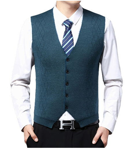 Old Style Wool Vest - Yorkn Inc✅
