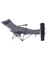 Outdoor Folding Chair With Footrest - Yorkn Inc✅