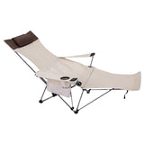 Outdoor Folding Chair With Footrest - Yorkn Inc✅