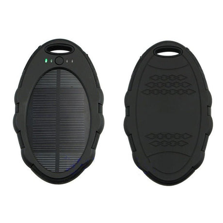 Oval 4000 Mah Solar Power Bank - Yorkn Inc✅