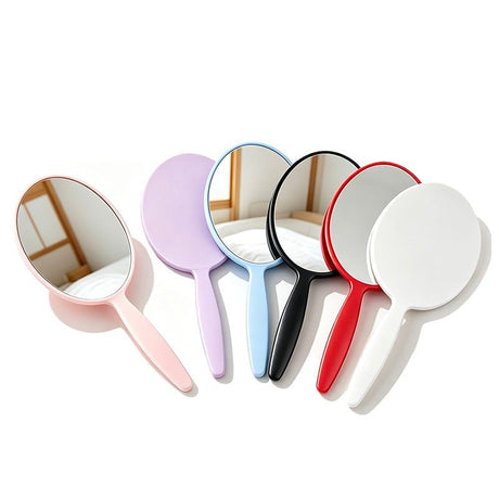 Oval Handheld Makeup Mirror - Yorkn Inc✅