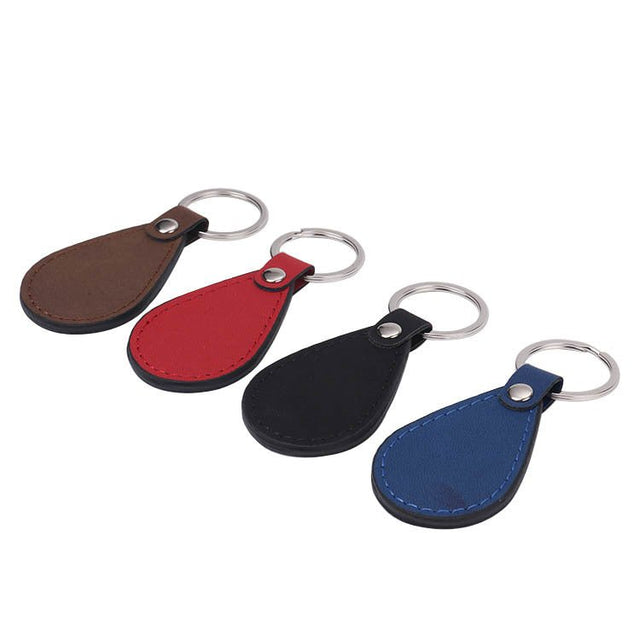 Oval Leather Keychain - Yorkn Inc✅