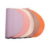 Oval Pu Rubber Anti-slip Yoga Mat - Yorkn Inc✅