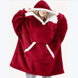 Oversized Tv Blanket Hoodie - Yorkn Inc✅
