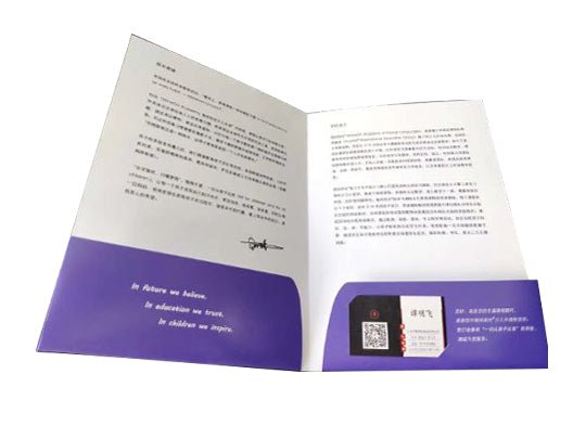 Paper 2 Pocket Folder - Yorkn Inc✅