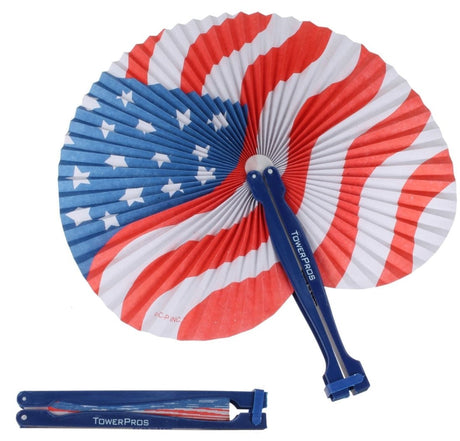 Patriotic Folding Fan - Yorkn Inc✅