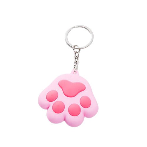 Paw Shaped Keychain With Flashlight - Yorkn Inc✅