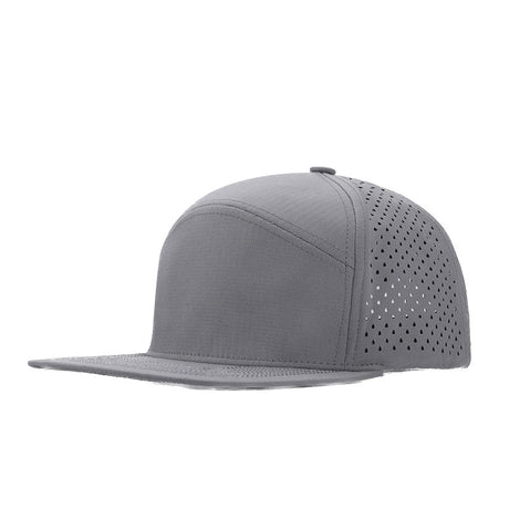 Perforated Flat Bill Snapback Cap - Yorkn Inc✅