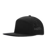 Perforated Flat Bill Snapback Cap - Yorkn Inc✅