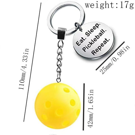 Pickle Ball Keychain - Yorkn Inc✅