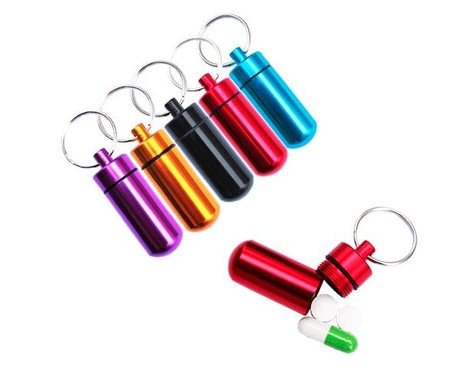 Pill Dispenser With Key Ring - Yorkn Inc✅