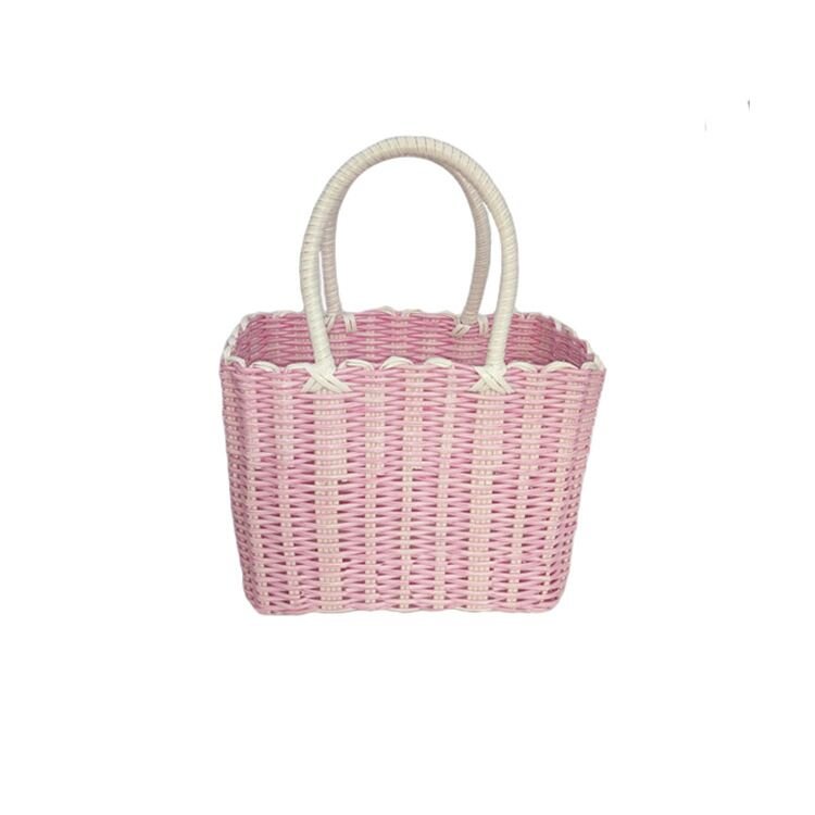 Pink Rattan Baskets - Yorkn Inc✅