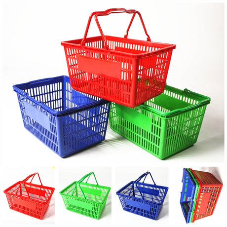 Plastic Basket For Super Market - Yorkn Inc✅